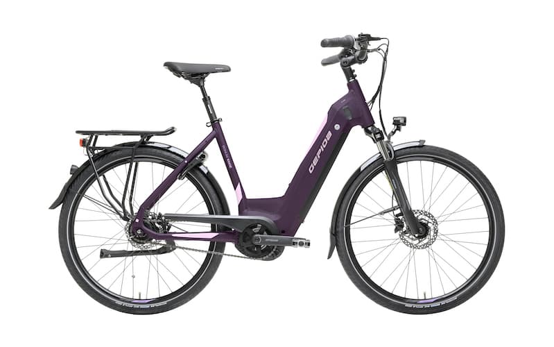 Petit vélo électrique Gepida Bonum Edge Nexus (roue 26 pouces) Dark Purple matt 