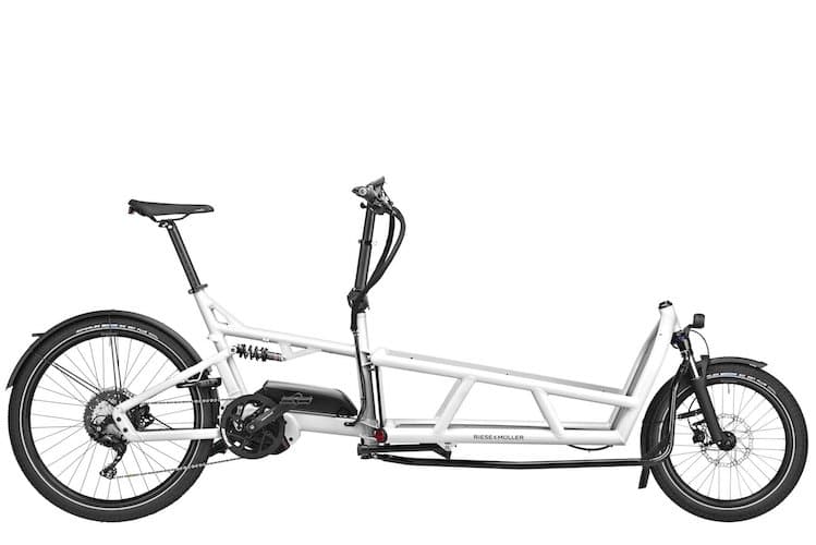 Electric Cargo Bike Riese Muller Load 75 White